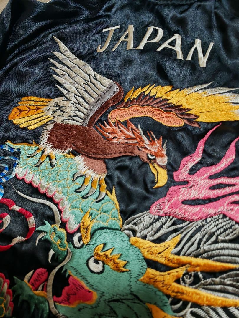 テーラー東洋 ２面用　龍ワシ スカル 日本限定 スカジャン vintage