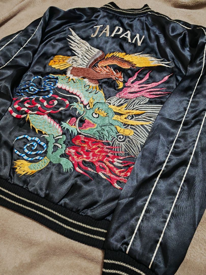 テーラー東洋 ２面用　龍ワシ スカル 日本限定 スカジャン vintage