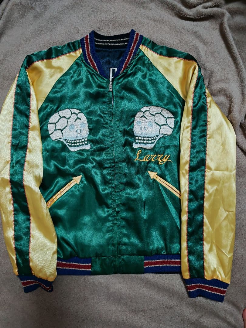 テーラー東洋 ２面用　龍ワシ スカル 日本限定 スカジャン vintage