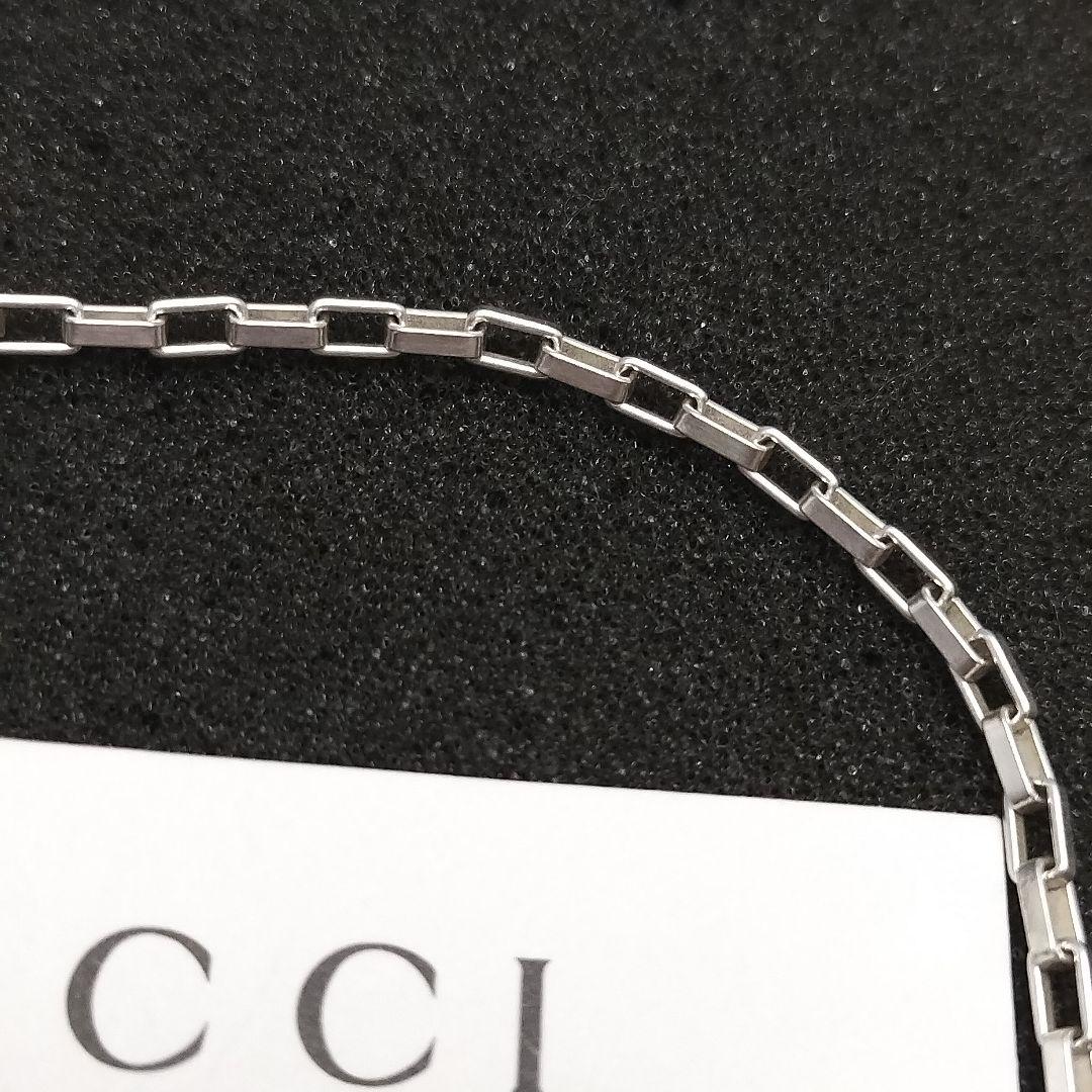 GUCCI グッチ ブレスレット ベネチアン スクエア 21cm 925