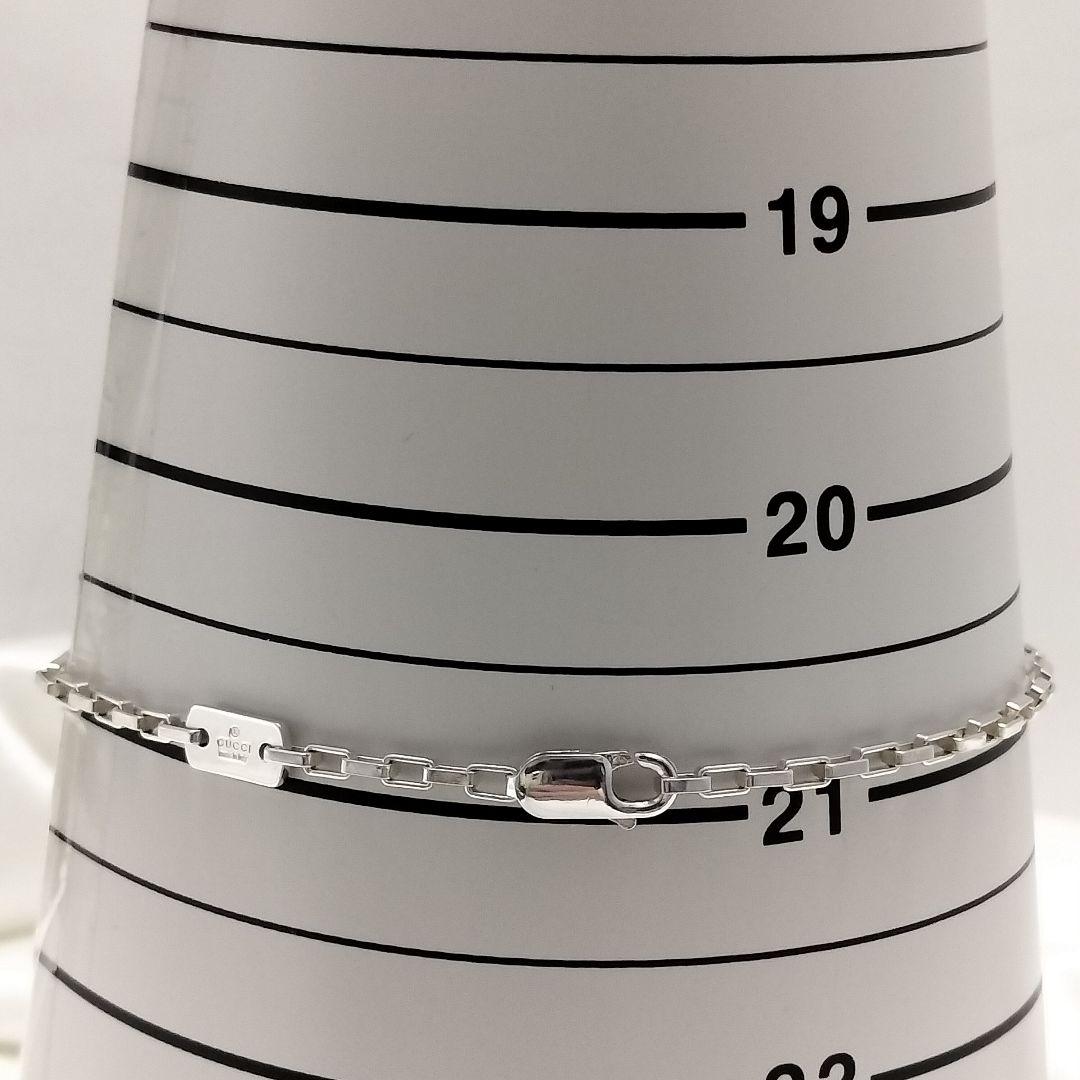 GUCCI グッチ ブレスレット ベネチアン スクエア 21cm 925