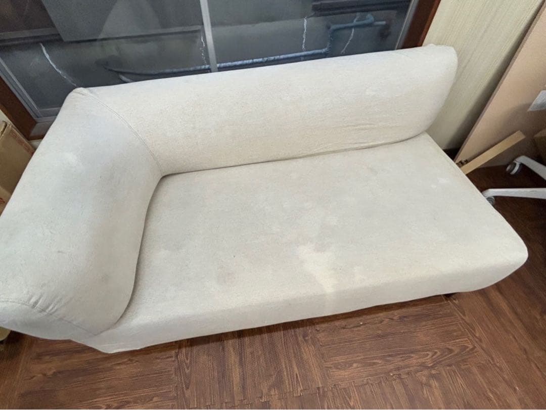 アクタス　シングルアームソファ　OWN アイボリー　ファブリックソファ