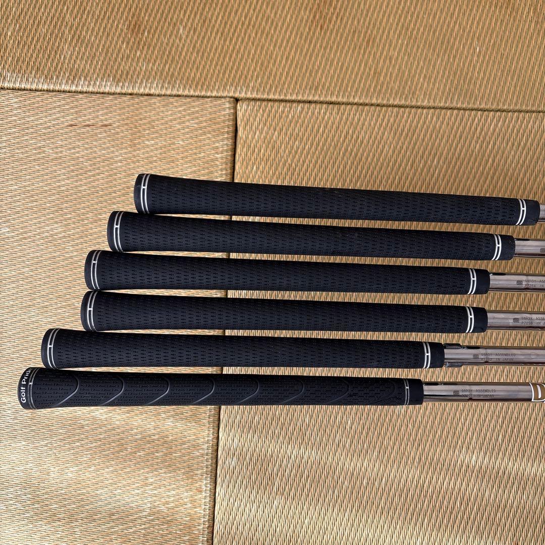 む ミズノプロ 520 アイアン 5-PW 6本 セットDG105R300