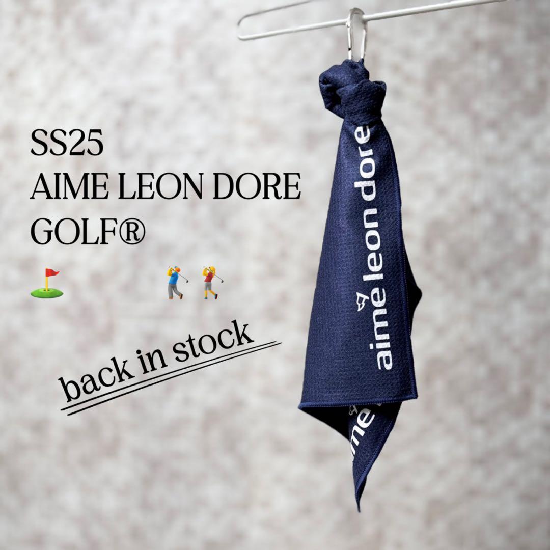 【25ss】エメレオンドレ ゴルフ Golf Caddy Towel ネイビー