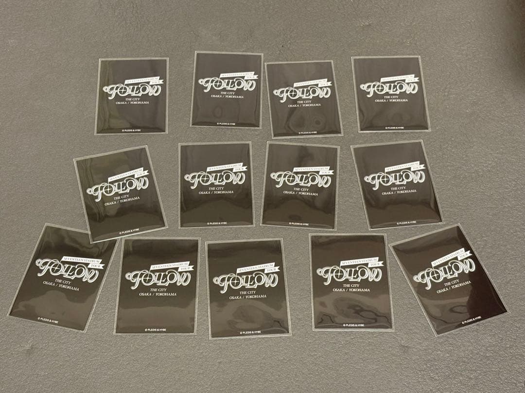 SEVENTEEN THE CITYデジタルスタンプラリー特典トレカ コンプ