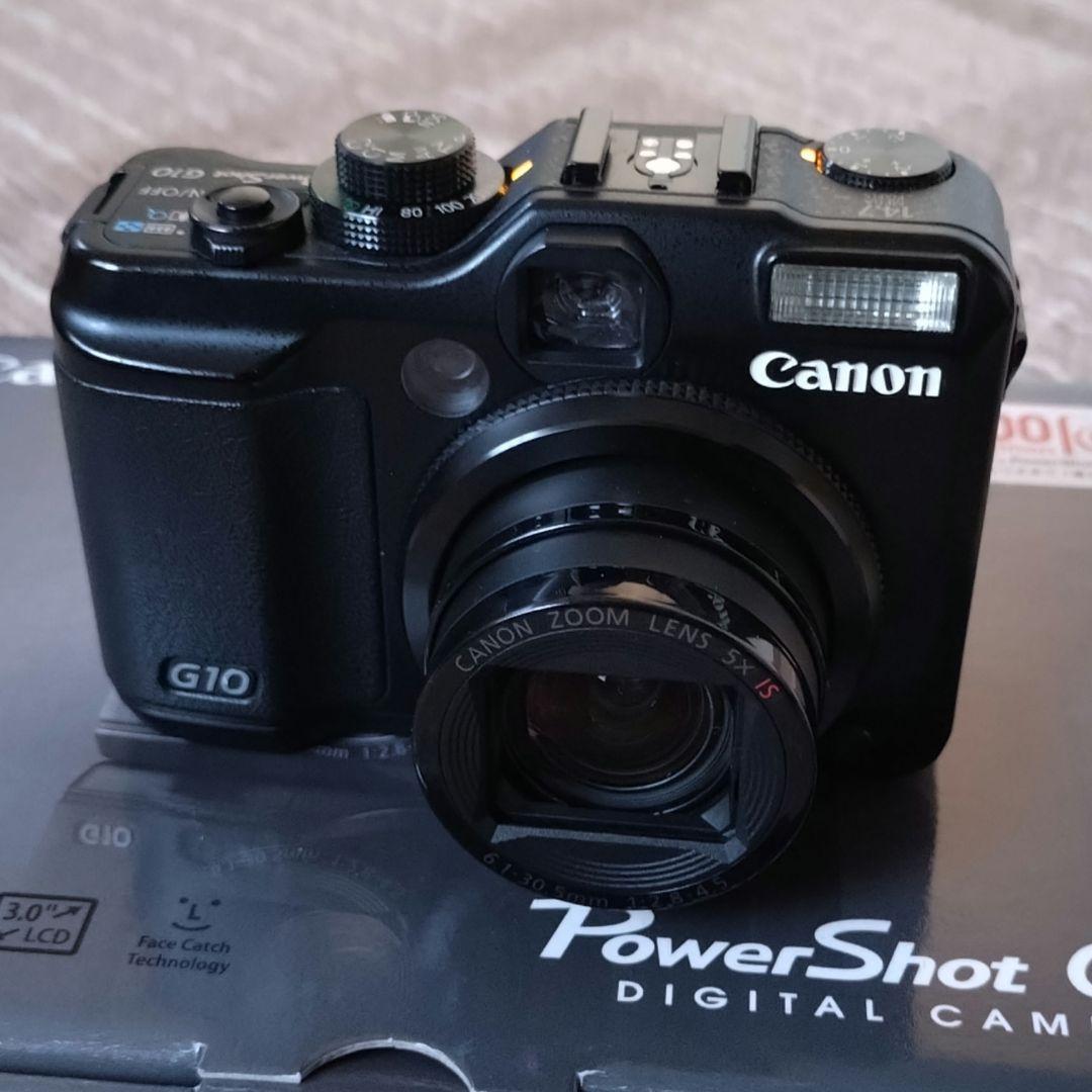 【うどん】美品 Canon PowerShot G10 デジタルカメラ
