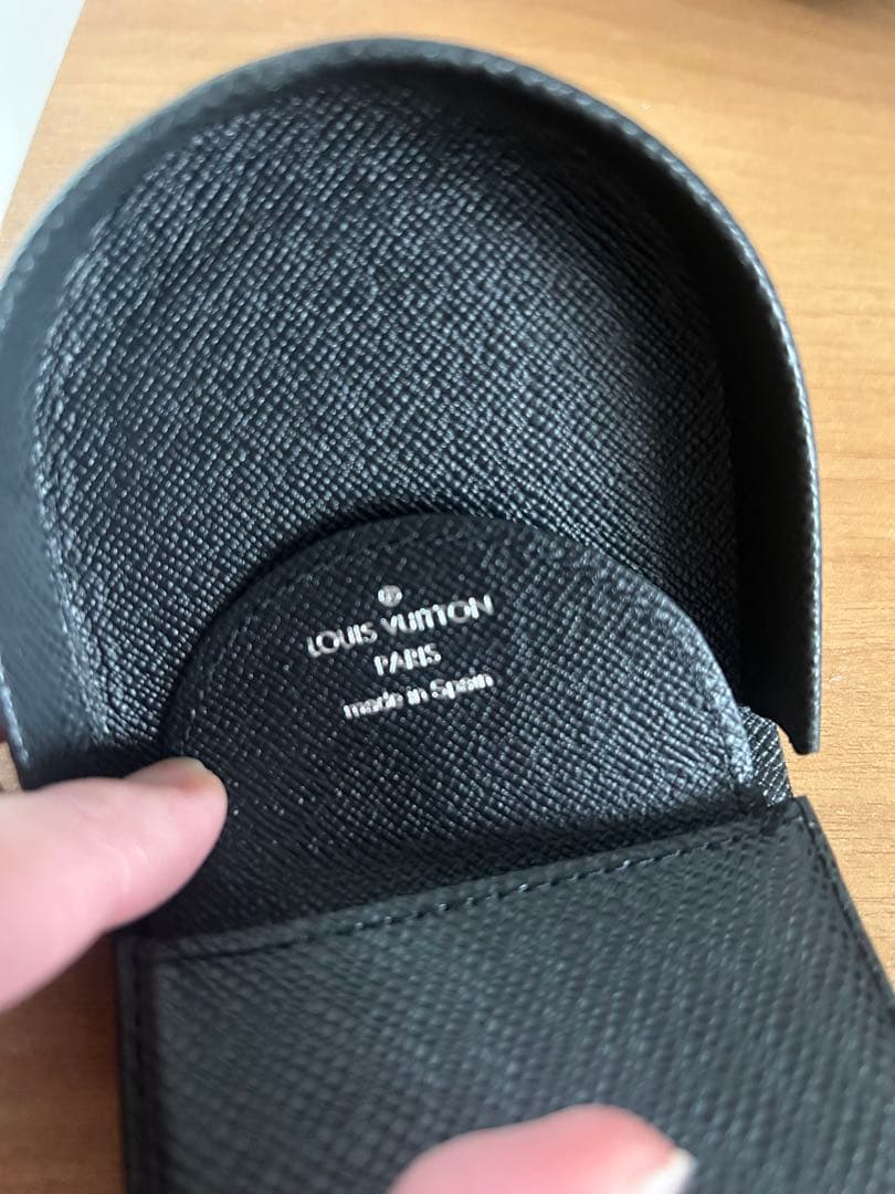 黒 合成皮革 ケース ドロップ型