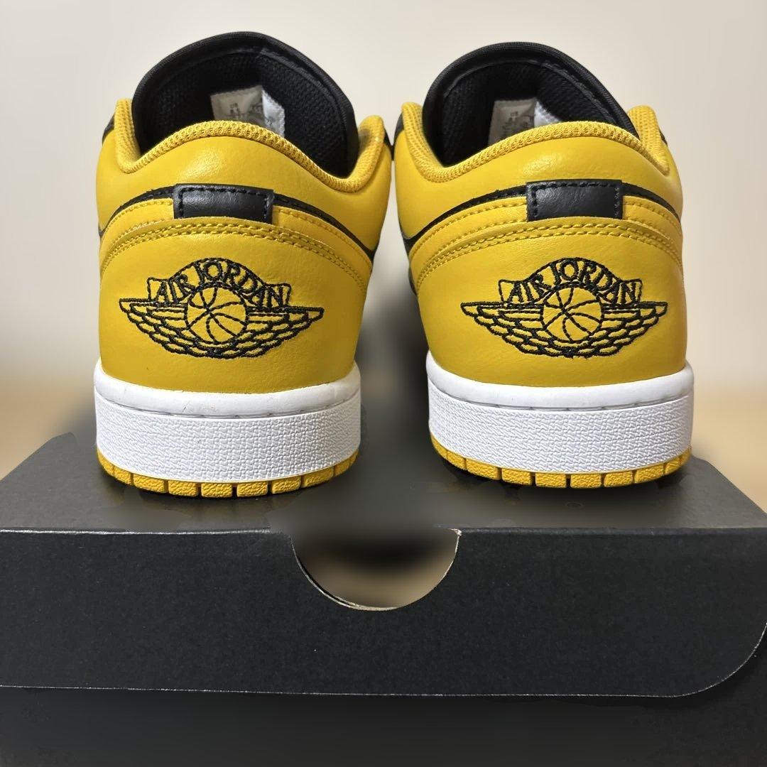 Air Jordan 1 Low ブラック/イエロー US 8.5
