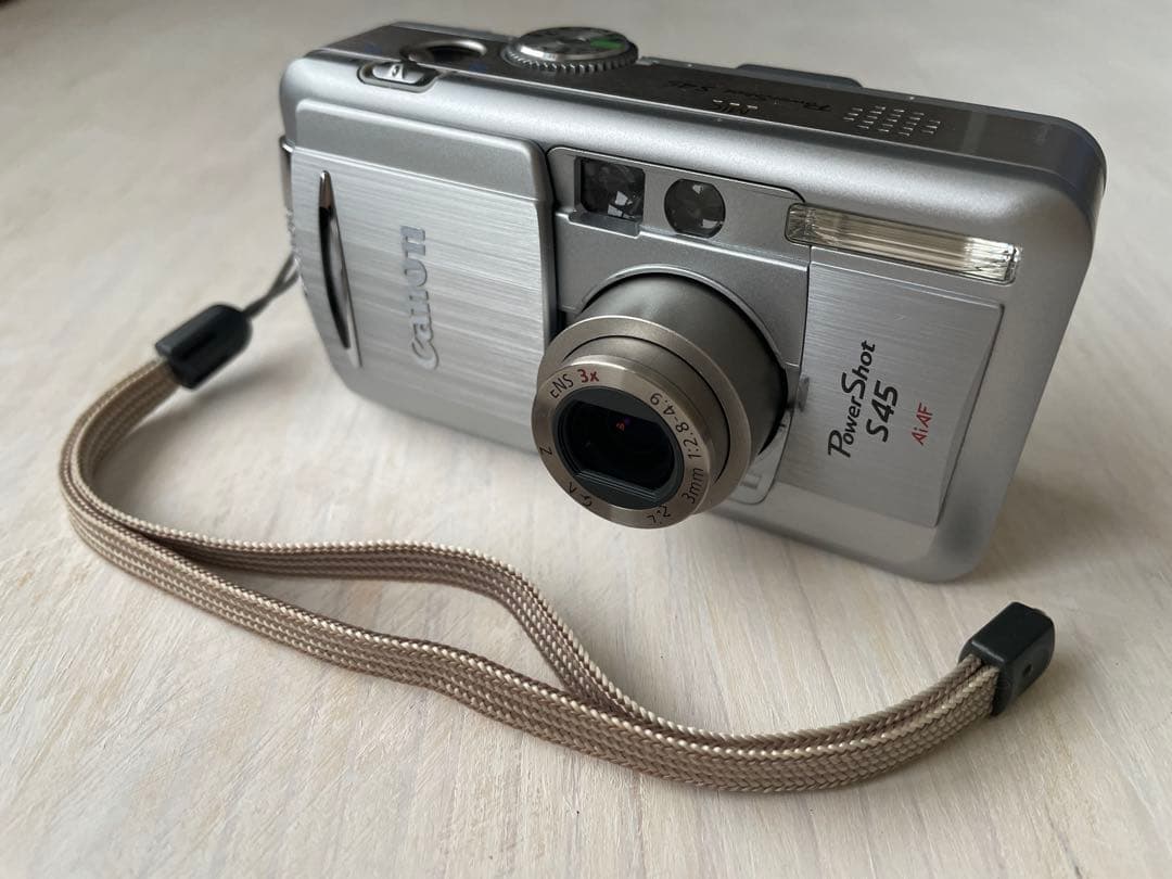 【動作確認済み】 Canon PowerShot S45 シルバー