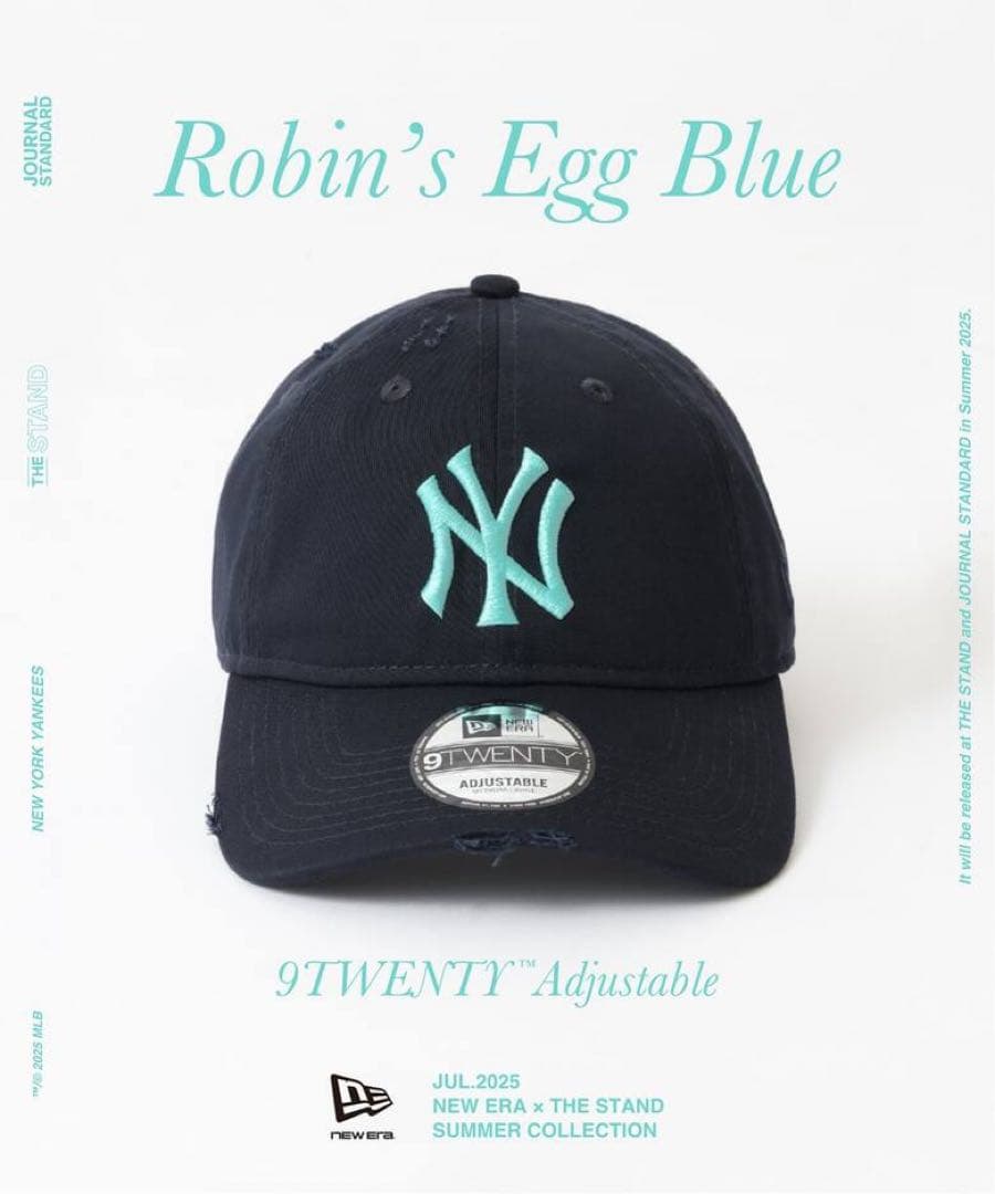 NEW ERA / ニューエラ 別注 NYY ロビンズ エッグ ブルー 920