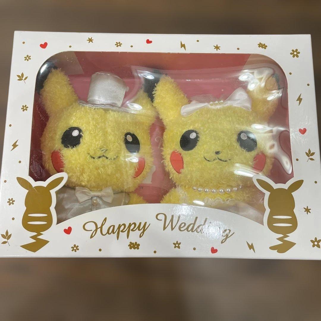 ピカチュウ　ぬいぐるみ　ウエディング