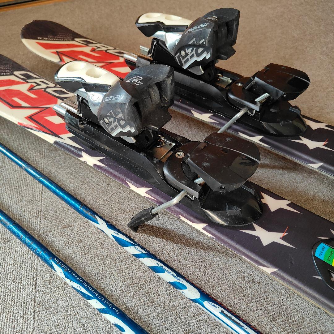 SALOMON CROSSMAX 120 ミッドスキー＋SWIXカーボンストック