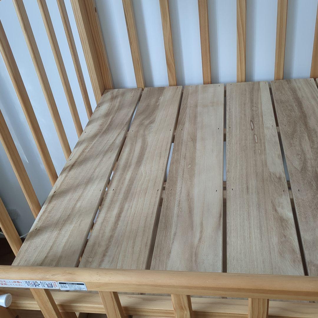 KATOJIベビーベッドハイタイプ　 標準サイズ　おまけ付き