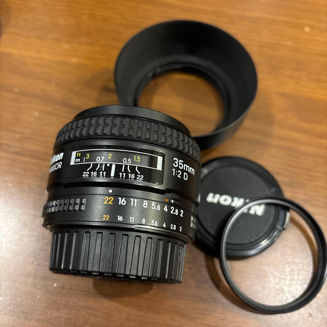 中古美品　nikkor 35mm f2D