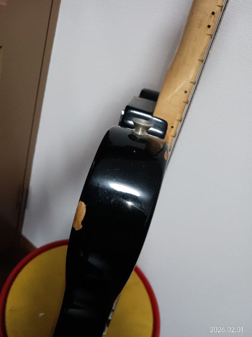 Squier Telecaster ブラック 見るからにジャンク再生楽しむ品