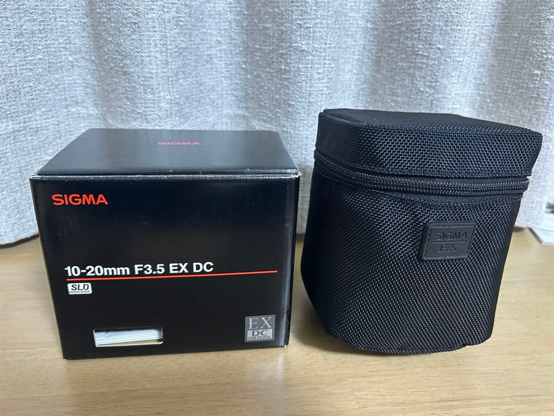 SIGMA 10-20mm F3.5 EX DC 専用ケース付き#109