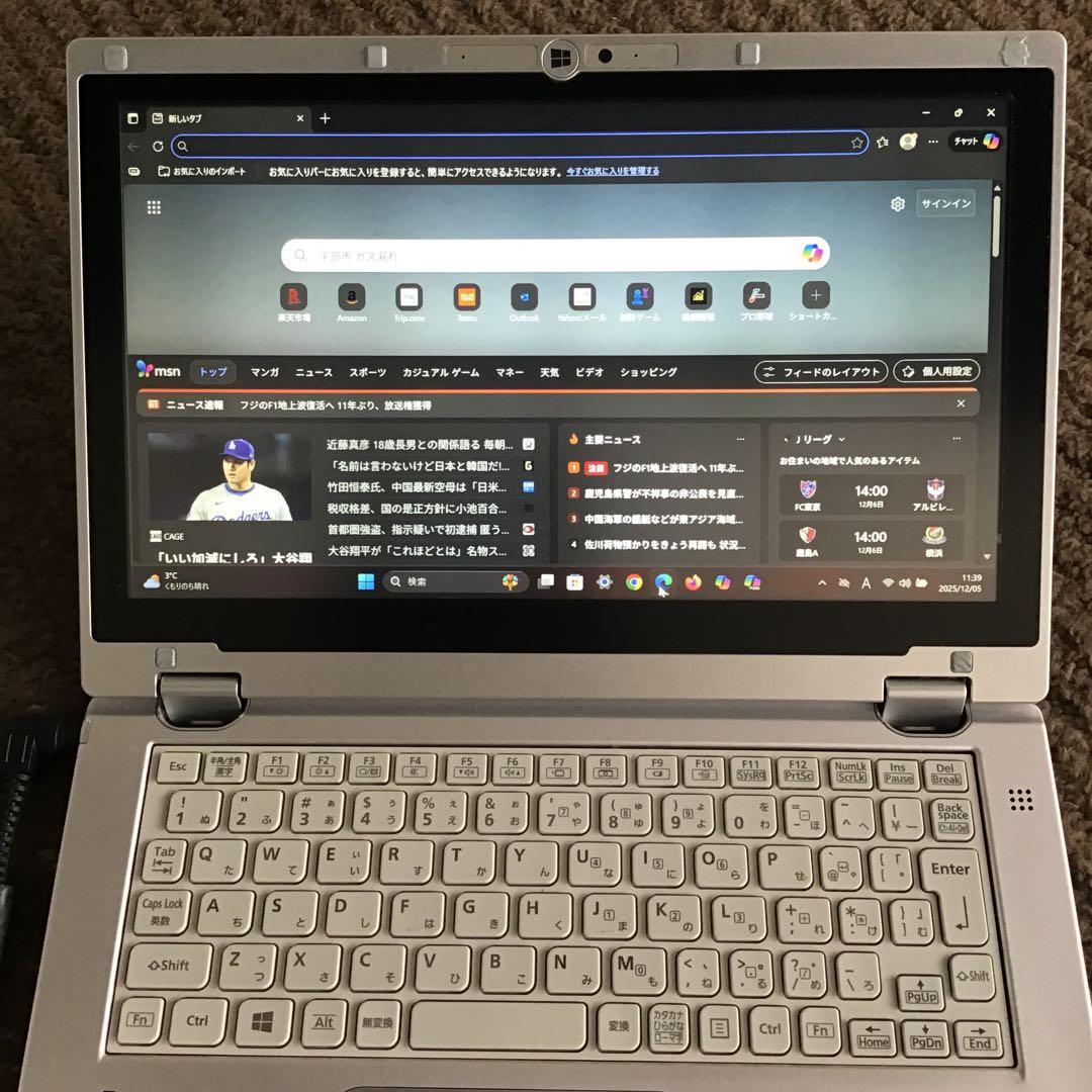 ★Let’s Note 2in1 最新Win11Pro Core i5/ SSD