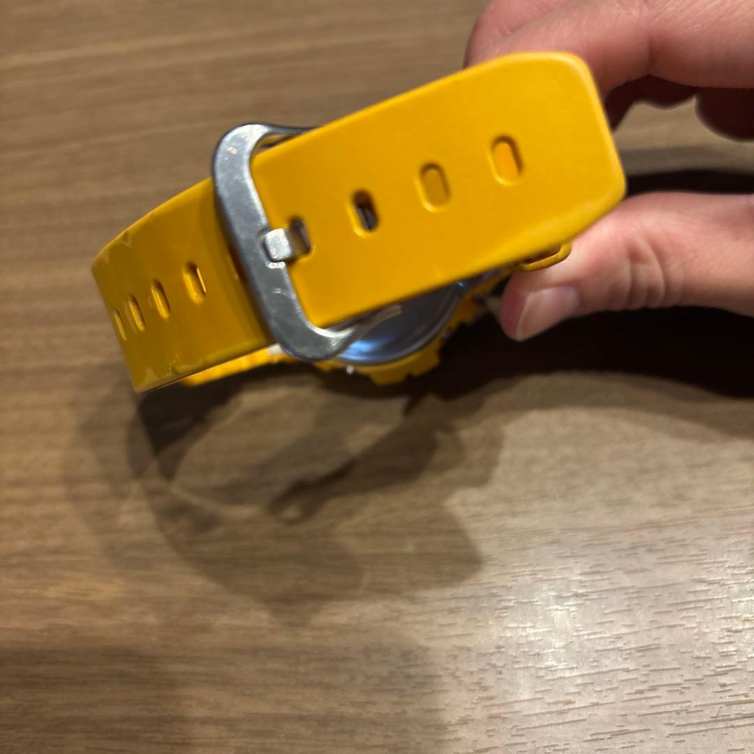 【中古品】G-SHOCK CASIO イエロー　腕時計