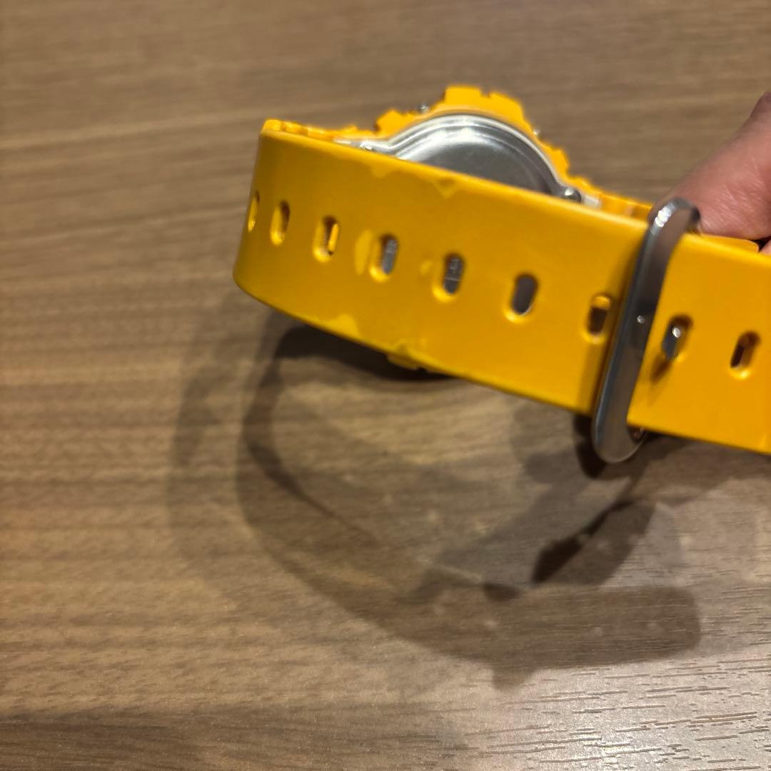 【中古品】G-SHOCK CASIO イエロー　腕時計