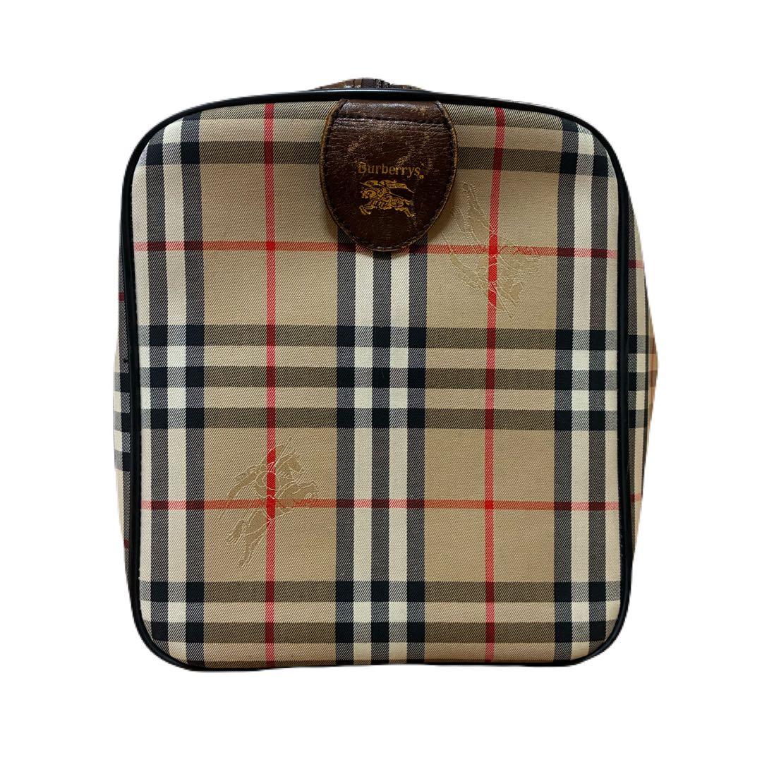 Burberry’s ノバチェック ボストンバッグ 英国製 ビンテージ