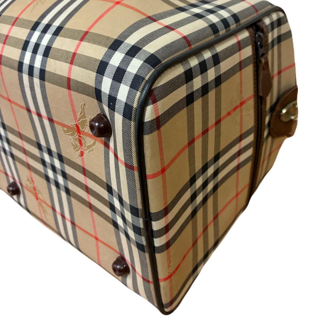 Burberry’s ノバチェック ボストンバッグ 英国製 ビンテージ