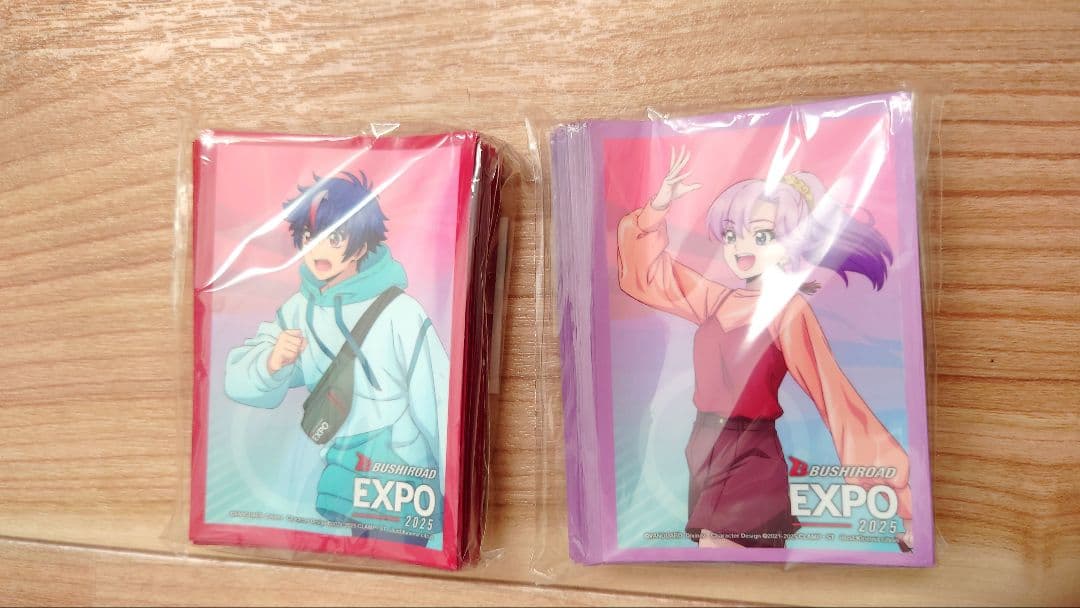 【海外限定品】ヴァンガード　スリーブ・ラバーマットセット　員弁ナオ　明導アキナ