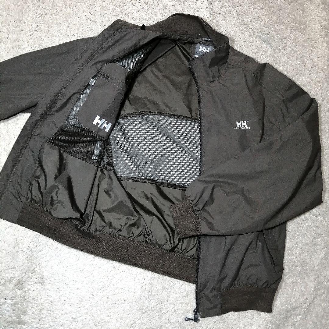 ★ヘリーハンセン★ナイロンジャケット くすみレトロカラー レアデザイン