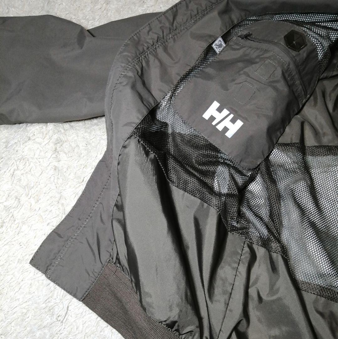 ★ヘリーハンセン★ナイロンジャケット くすみレトロカラー レアデザイン