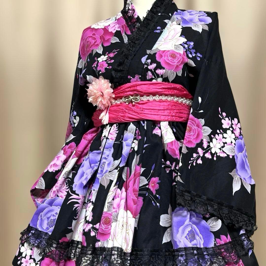 MR⑥ 浴衣ドレス　地雷系　量産型　姫ギャル