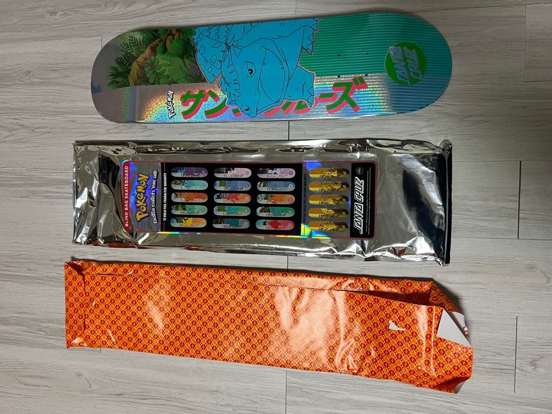 ポケモン サンタクルーズ　スケートボードデッキ　フシギバナ　未開封品