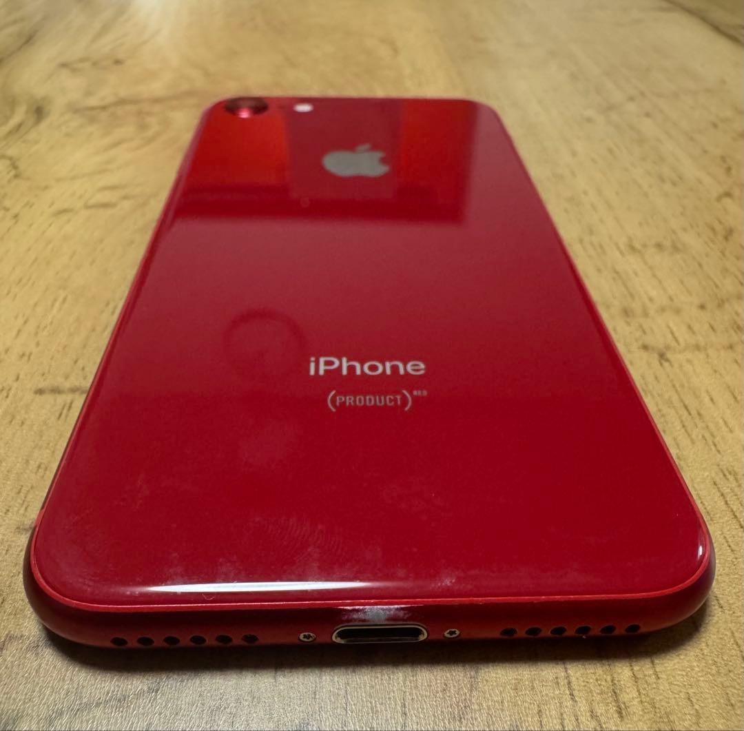 iPhone8 本体　PRODUCT RED 64GB SIMフリー