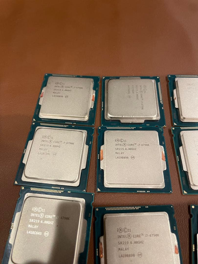 Intel Core i7-4790K CPU 12個　動作未確認　返品不可