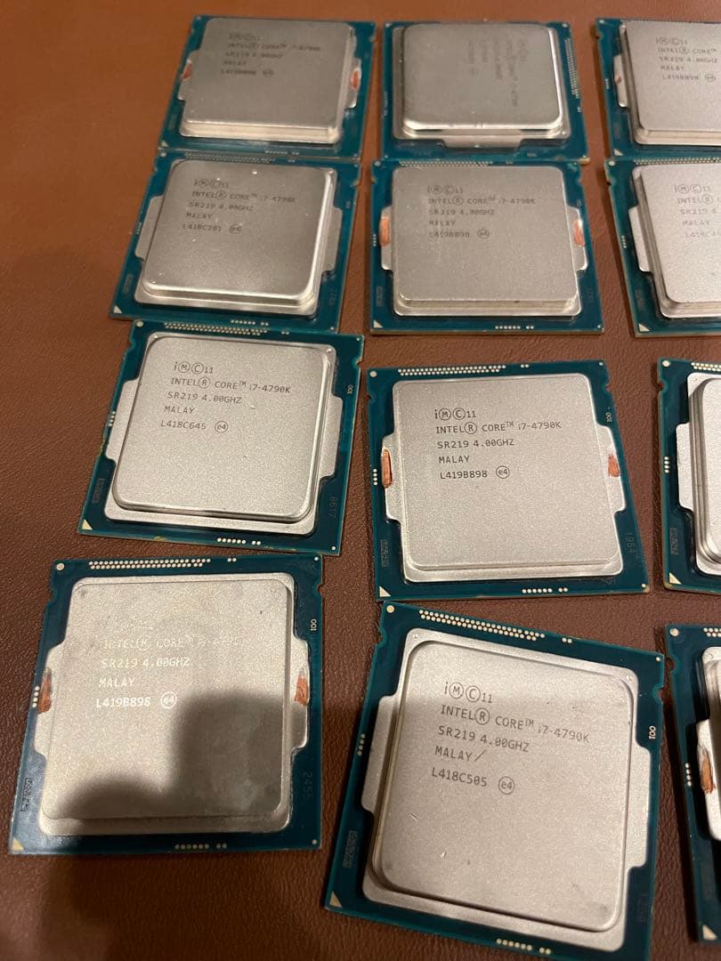 Intel Core i7-4790K CPU 12個　動作未確認　返品不可