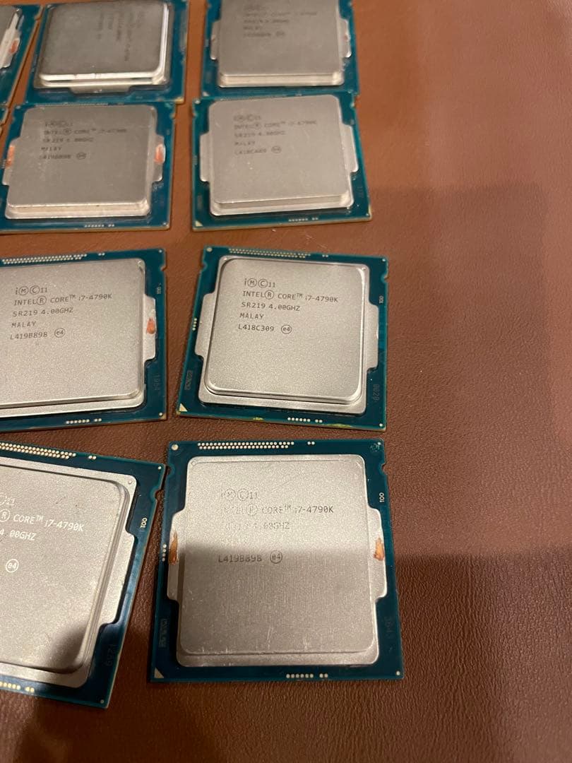 Intel Core i7-4790K CPU 12個　動作未確認　返品不可