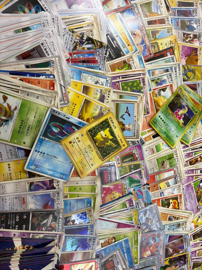 ポケモンカード　引退品　まとめ売り　大量　旧裏　昔のカードなど　100サイズ