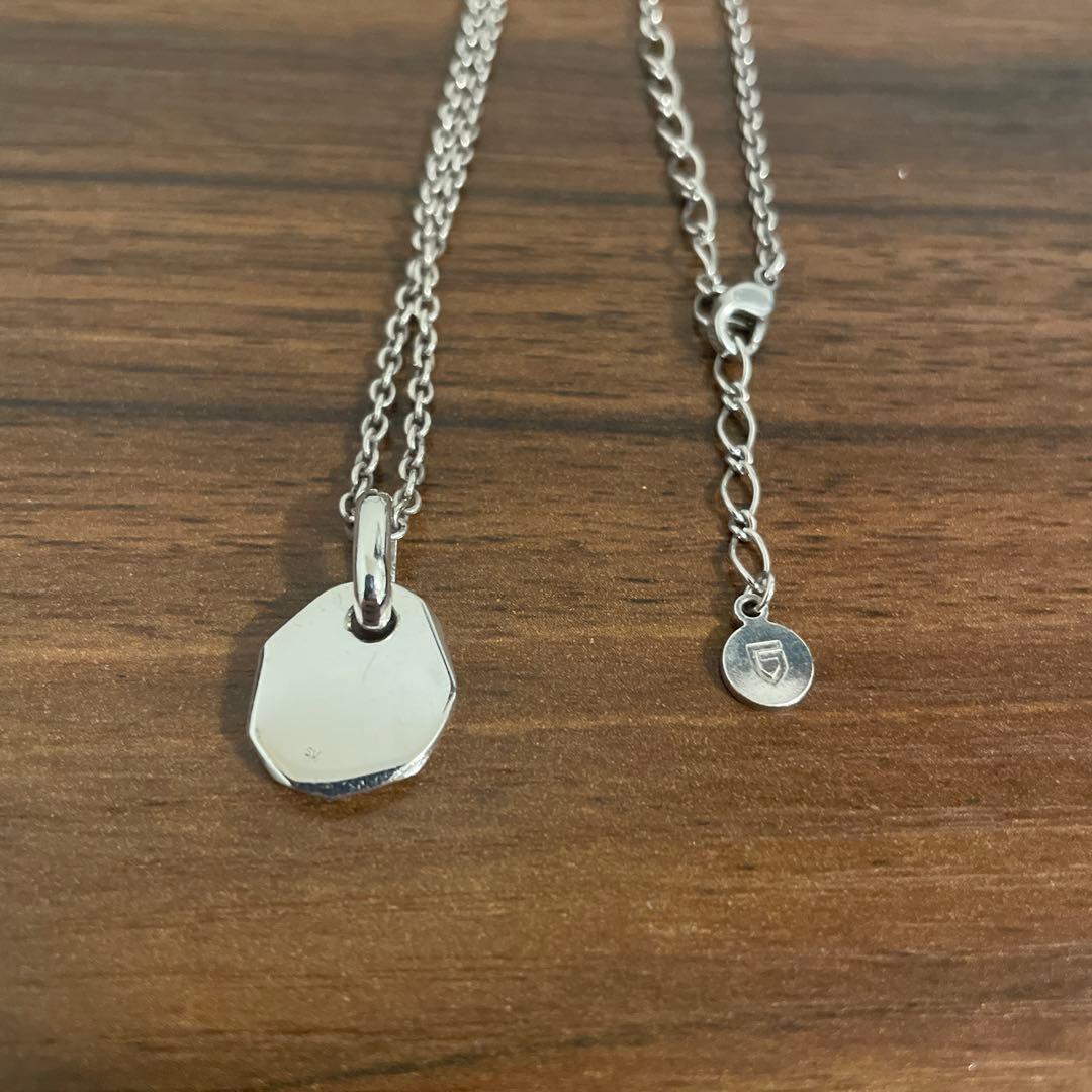 S*B様 GARNI ガルニ クロッケリー シルバーネックレス