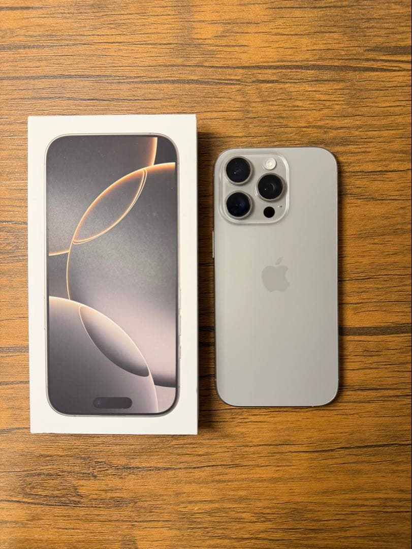 周*平様 Apple iPhone 16 Pro ナチュラルチタニウム　 本体