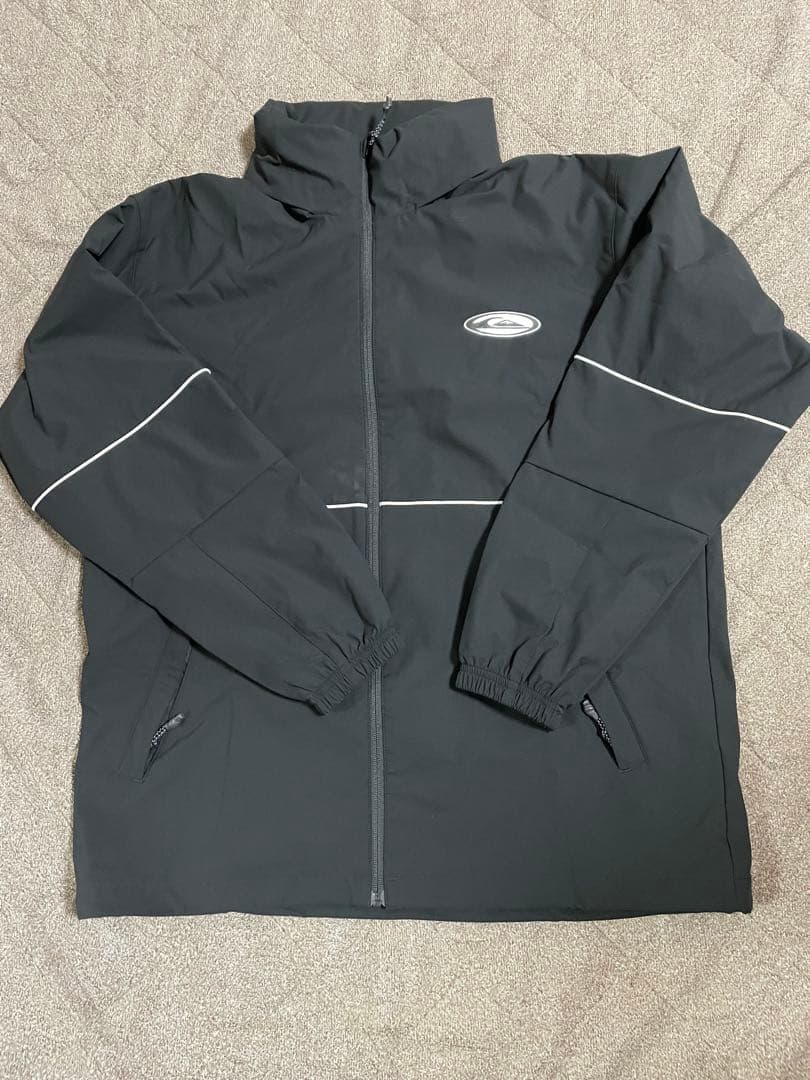 1回使用　クイックシルバー　スノーボードウェア　上下セット　サイズM ブラック