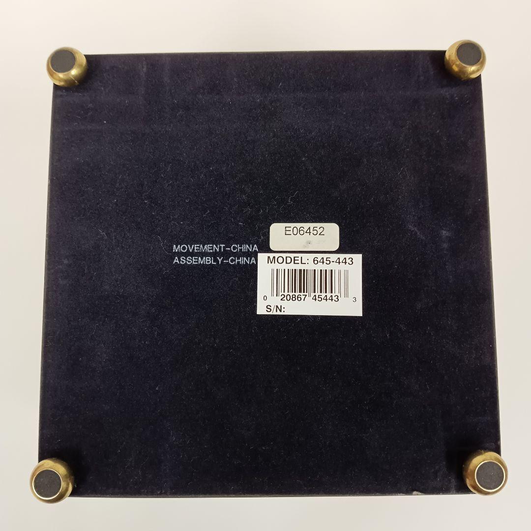 動作品 ハワードミラー 置き時計 645-443/テーブルクロック