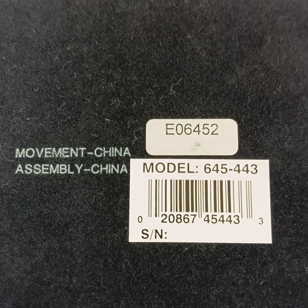 動作品 ハワードミラー 置き時計 645-443/テーブルクロック