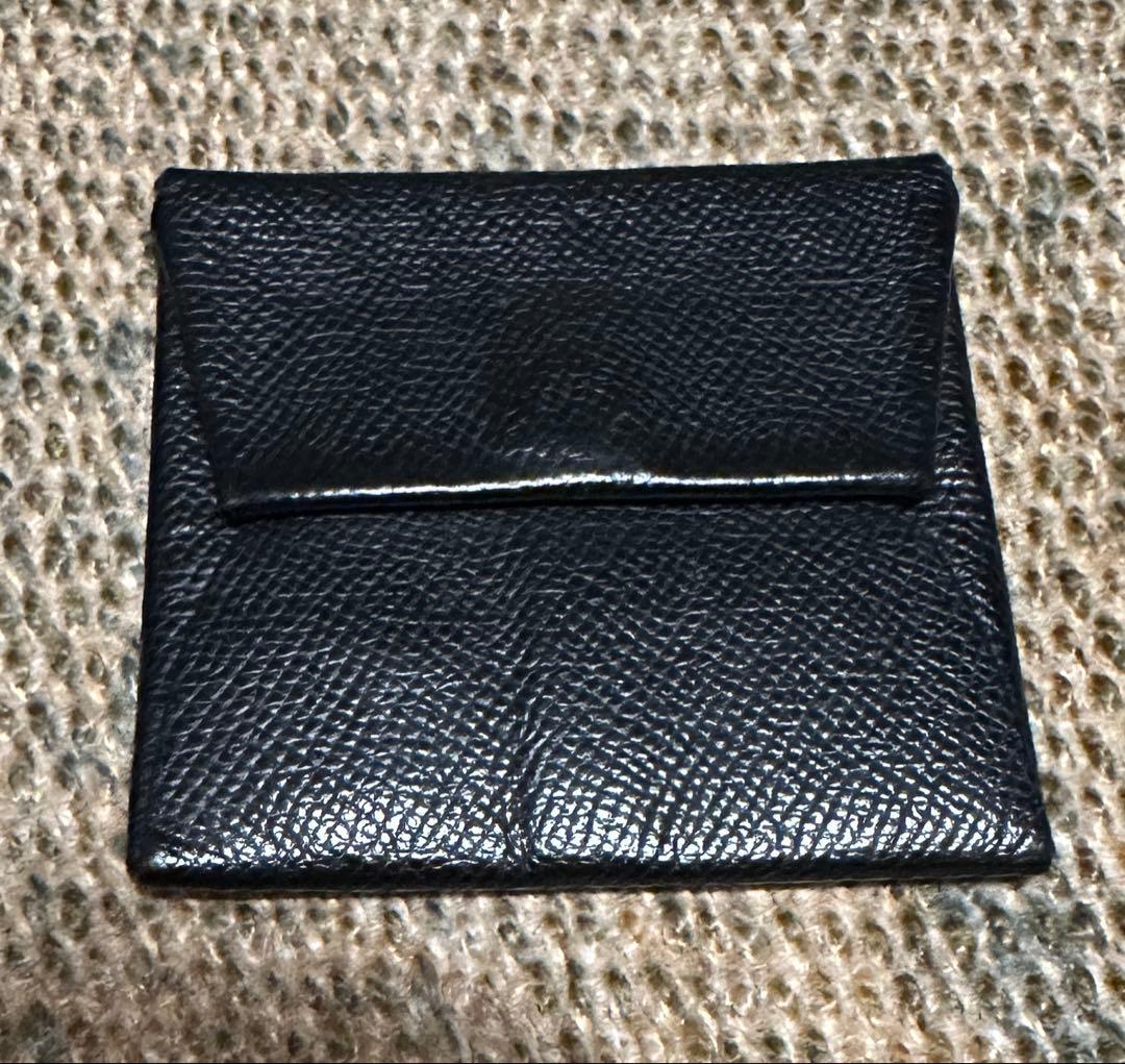 HERMES エルメス　バスティア　ケース　ブラック　ノアール　黒