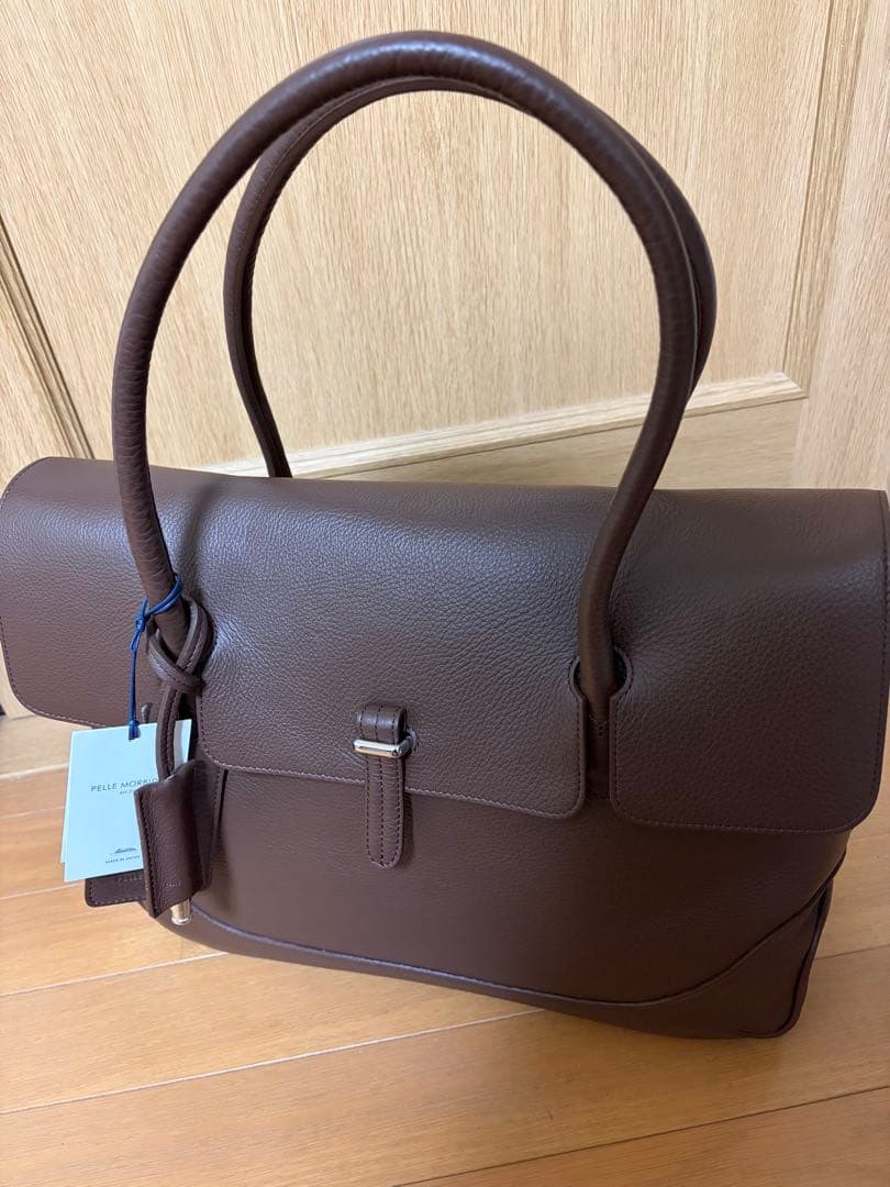 【新品未使用】PELLE MORBIDAフラップトートバッグPMO-MB055A