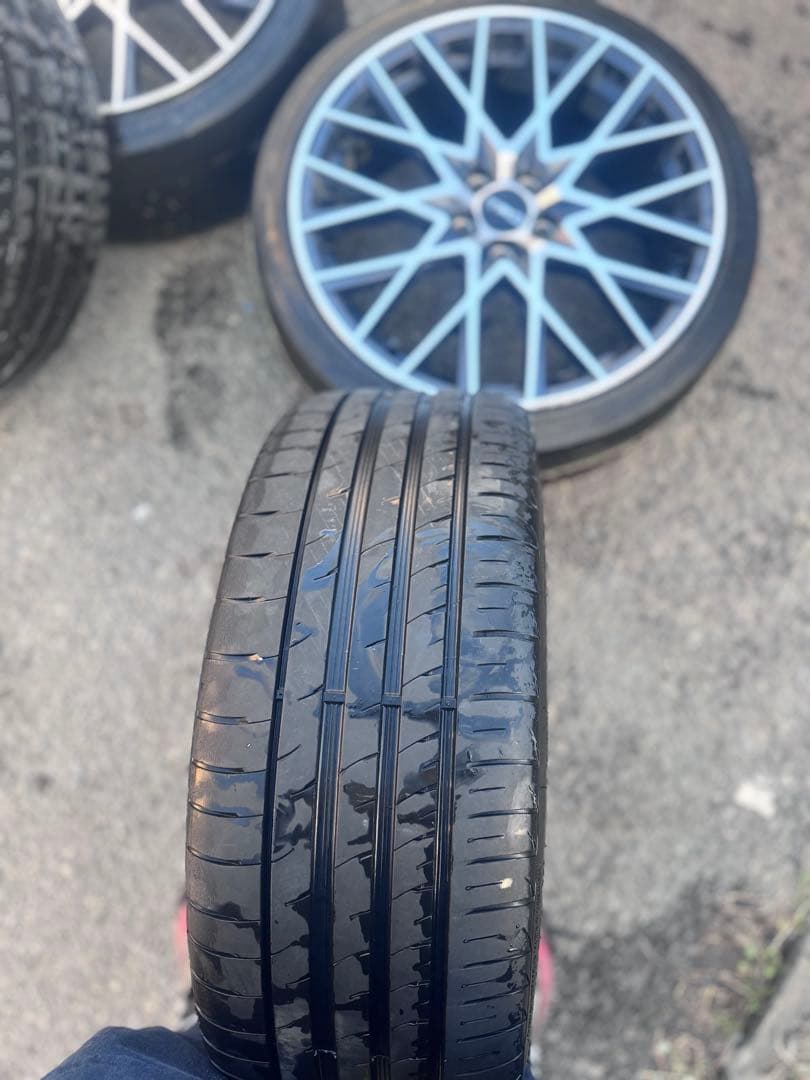 e*n様 TRD 18インチ」アルミホイール TF9 18×7.5J +48 プ