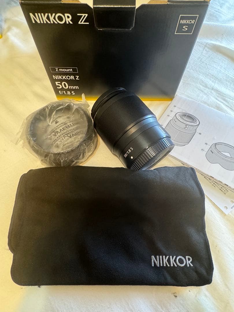 Nikon Zmount 50mm f/1.8S レンズ 美品