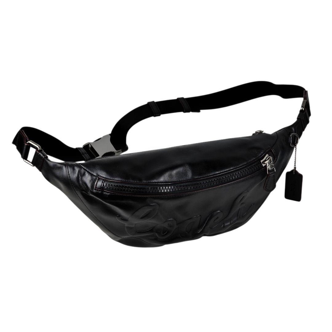 美品 コーチ COACH ウエストバッグ ボディーバッグ ブラック