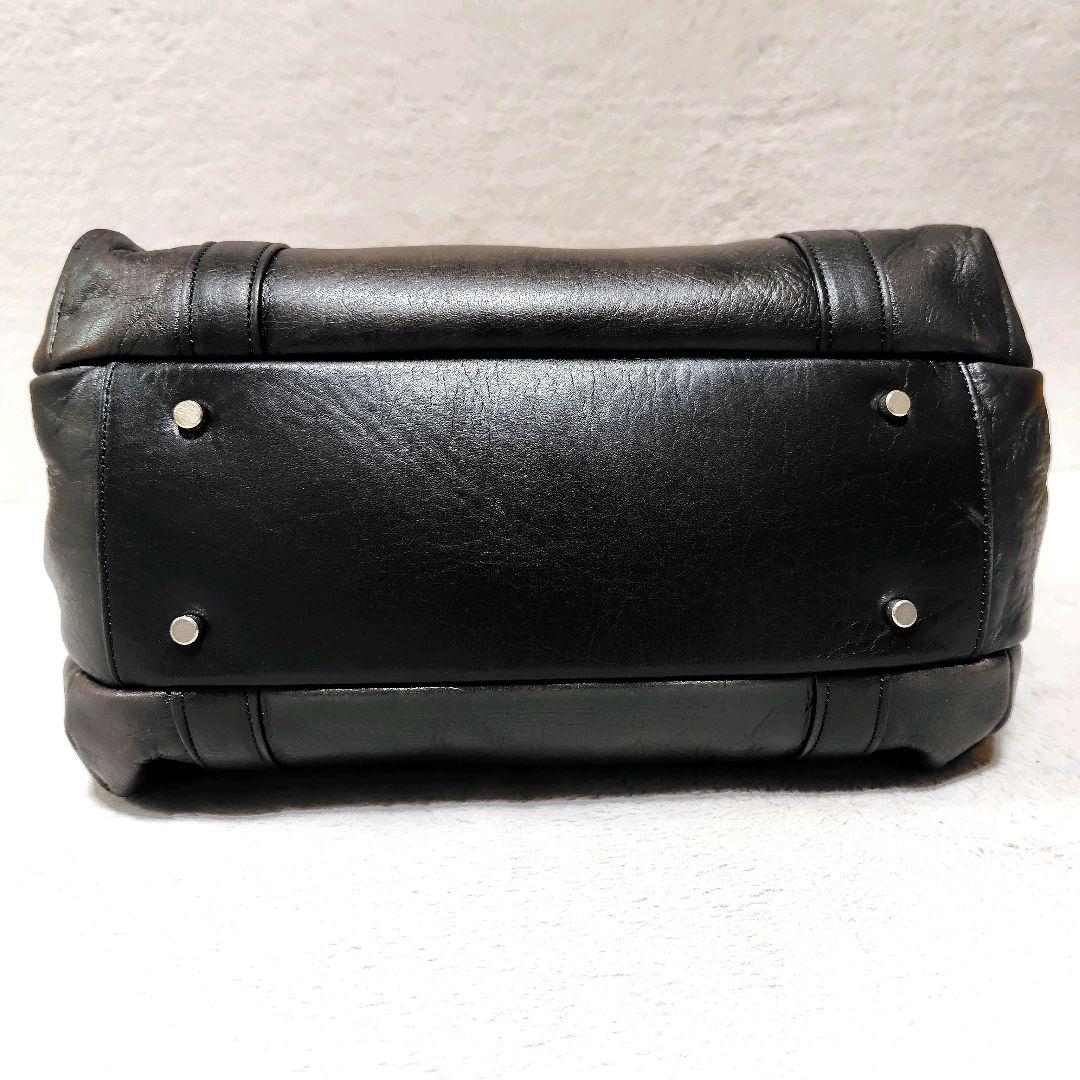 アニアリ　トートバッグ　ダークブラウン　レザー　肩がけ　2way　チャーム