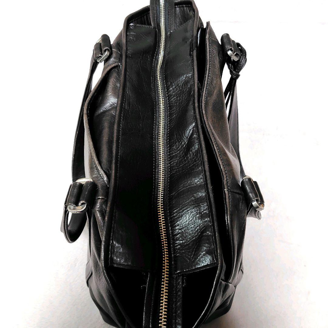 アニアリ　トートバッグ　ダークブラウン　レザー　肩がけ　2way　チャーム