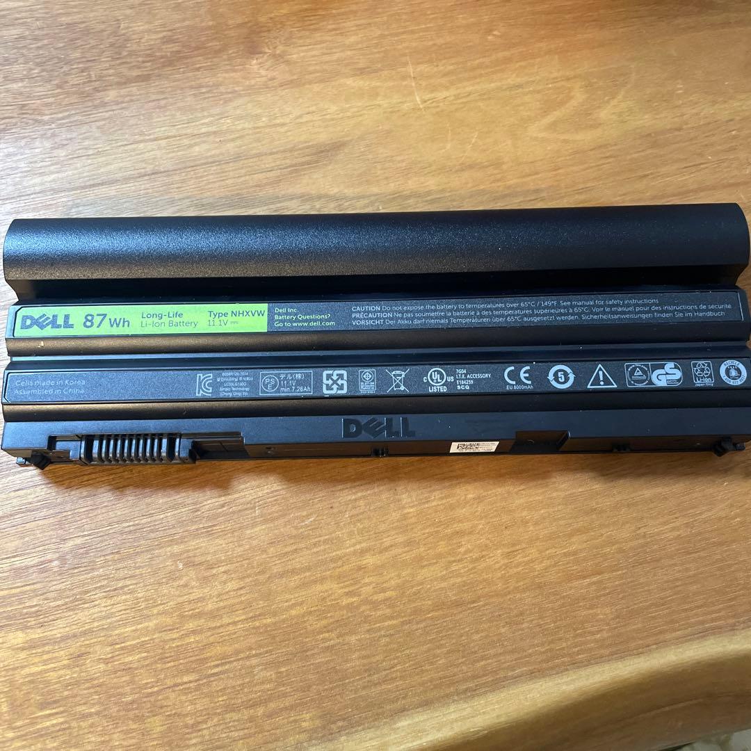 DELL 87Wh リチウムイオンバッテリー NHXWY
