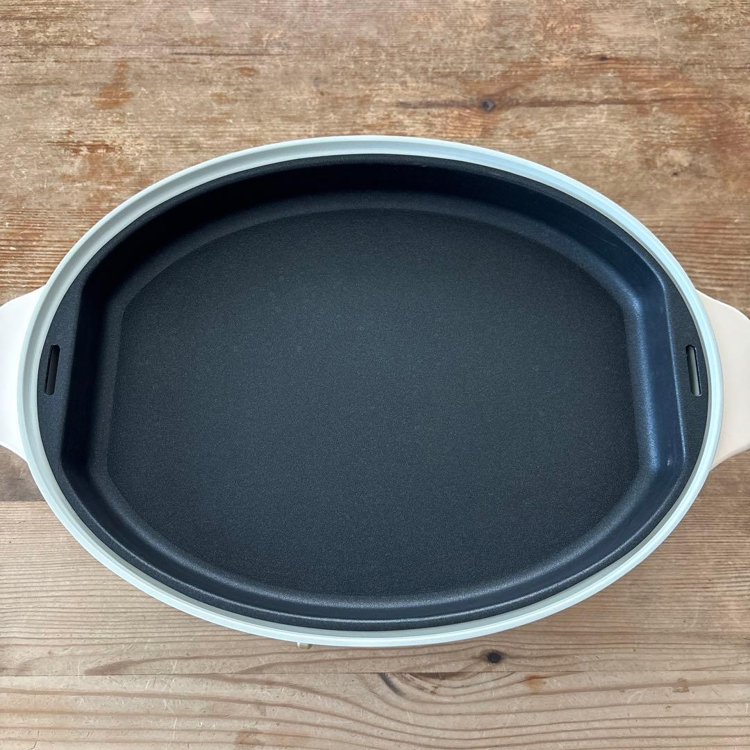 BRUNO ホットプレート オーバル型 たこ焼きプレート付き