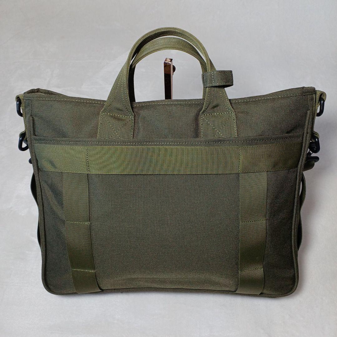 極美品SAC's Bar ミリタリーショルダー、ト―トバッグ　Ａ４　ＯＤ